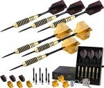 Premium Steel Tip Darts Set with Accessories