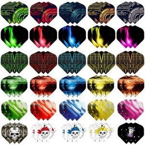 WLHGH Dart Flights – 30 Sets, 90 Pieces