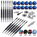 WIN.MAX 12-Piece Soft Tip Darts Set with Extras