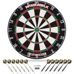 WIN.MAX Bristle Dartboard Set with 12 Darts