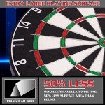 WIN.MAX Bristle Dartboard Set with 12 Darts