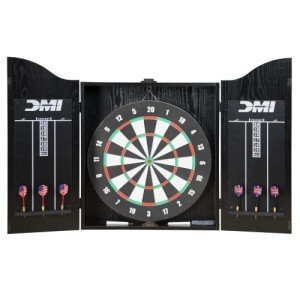 DMI Sports Dartboard Cabinet Set with Accessories