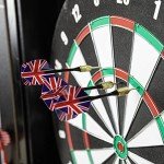 DMI Sports Dartboard Cabinet Set with Accessories