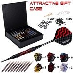 Turnart Professional Soft Tip Darts Set - 9 Pcs