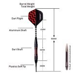 Turnart Professional Soft Tip Darts Set - 9 Pcs