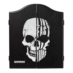 Winmau Skull Design Dartboard Cabinet