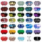 CyeeLife 105-Piece Durable Dart Flights Set