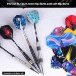 CyeeLife 105-Piece Durable Dart Flights Set