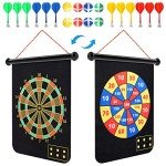 Magnetic Dart Board Set with Darts and Balls