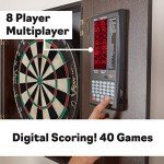 Viper Vault Deluxe Dartboard Cabinet with Scoreboard