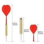 Accmor 18-Piece Steel Tip Dart Set