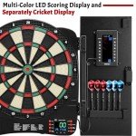 LED Electronic Dartboard with 40 Games & Darts