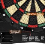 LED Electronic Dartboard with 40 Games & Darts
