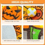 Halloween Pumpkin Dart Board Game with Sticky Balls