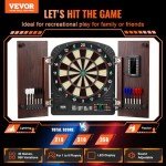 VEVOR Dart Board Cabinet Set with Electronic Scoring