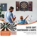 VEVOR Dart Board Cabinet Set with Electronic Scoring
