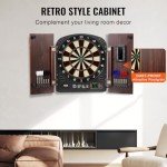 VEVOR Dart Board Cabinet Set with Electronic Scoring