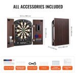 VEVOR Dart Board Cabinet Set with Electronic Scoring