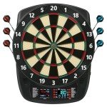 Electronic Soft Tip Dart Board with LED Display