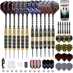 Professional Steel Tip Darts Set with Accessories