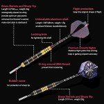 Professional Steel Tip Darts Set with Accessories