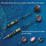 Professional Steel Tip Darts Set with Accessories