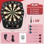 Electronic Soft Tip Dart Board with LED Display