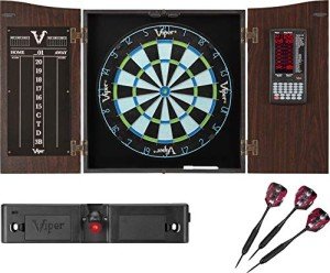 Viper Vault Dartboard Cabinet with Pro Score System