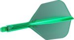Target K Flex 2-in-1 Dart Flights & Shafts - Green