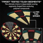Fat Cat 727 Electronic Dartboard with 15+ Games