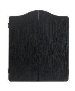 WINMAU Deluxe Black Dartboard Cabinet
