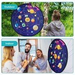 Large Kids Dart Board with 12 Sticky Balls