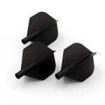 CUESOUL TERO AK4 Black Standard Dart Flights - 3 Pack