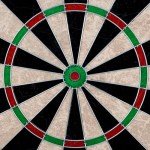 University of Georgia Bulldog Dart Board Cabinet Set