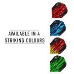 Harrows FIRE Blue Dart Flights - Set of 5