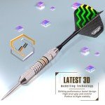 Turnart Steel Tip Darts Set - 12 Pcs