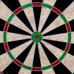 Solid Wood Dart Cabinet Set - 23.25