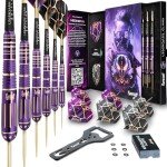 IgnatGames 19g Premium Steel Tip Darts Set