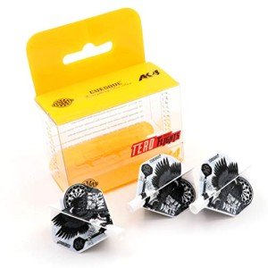 CUESOUL TERO AK4 White Dart Flights - Standard Size