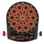 Arachnid Cricket Pro 450 Electronic Dartboard with Darts