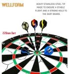 WELLFORM 12-Pack Metal Tip Darts Set