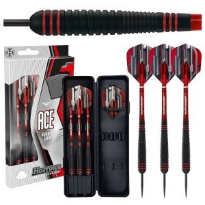 Harrows Ace Steel Tip Darts Set with Travel Case