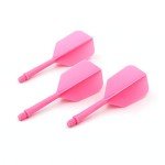 CUESOUL ROST Medium Pink Dart Shafts and Flights