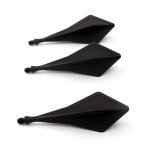 CUESOUL Slim Dart Flights and Shafts Set of 3