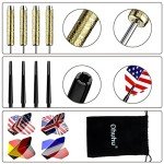 Ohuhu Professional Steel Tip Darts Set - 12 Pcs