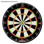 VONEZONE Dartboard Cabinet Set with Scoreboard & Darts