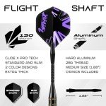 IgnatGames 6 pcs Professional Steel Tip Darts Set