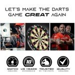 IgnatGames 6 pcs Professional Steel Tip Darts Set