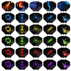 90-Piece Standard Dart Flights Set for All Darts