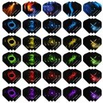 90-Piece Standard Dart Flights Set for All Darts